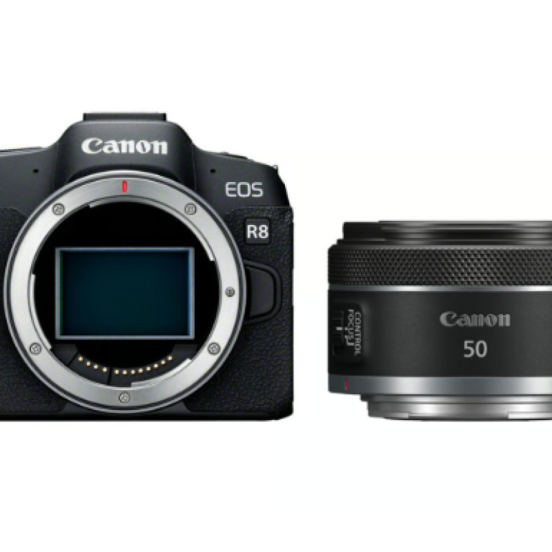 Canon R8 + RF 50mm f/1.8 STM Kit